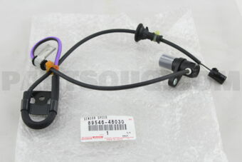 8954648030 SENSOR, SPEED, REAR LH