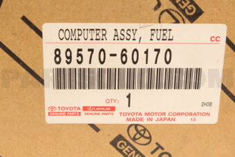 8957060170 COMPUTER ASSY, FUEL PUMP CONTROL