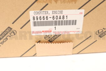 8966660A81 Toyota COMPUTER  ENGINE