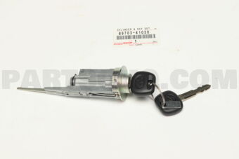 8970341030 CYLINDER &amp; KEY SET, IGNITION W
