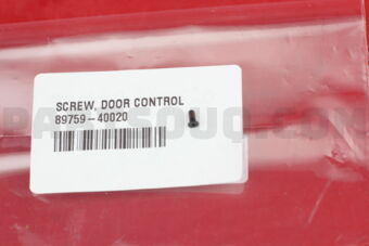 8975940020 SCREW, DOOR CONTROL