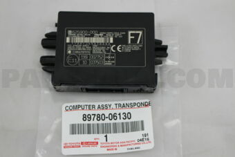 8978006130 COMPUTER ASSY