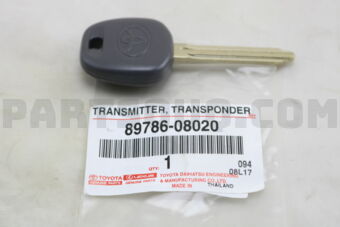 8978608020 TRANSMITTER, TRANSPONDER KEY SUB