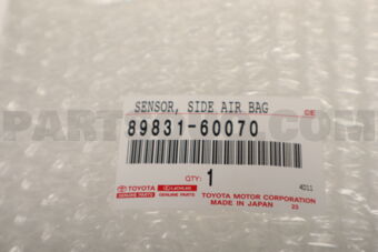8983160070 Toyota SENSOR  SIDE AIR BAG