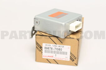 8987871060 DRIVER, TURBO MOTOR