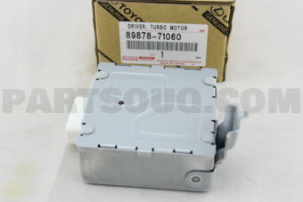 8987871060 DRIVER, TURBO MOTOR