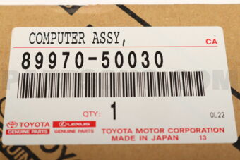 8997050030 COMPUTER ASSY