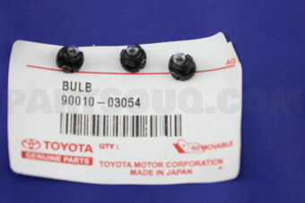 9001003054 Toyota BULB, AIR CONDITIONER CONTROL