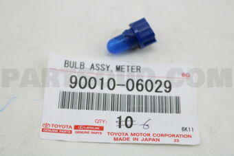 9001006029 BULB, COMBINATION METER, NO.1