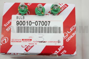 9001007007 BULB, COMBINATION METER, NO.1
