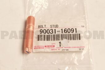 9003116091 Toyota BOLT, STUD(FOR MANIFOLD TO EXHAUST PIPE)