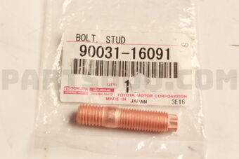 9003116091 Toyota BOLT, STUD(FOR MANIFOLD TO EXHAUST PIPE)
