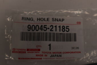 9004521185 Toyota RING, SHAFT SNAP (FOR BRAKE)