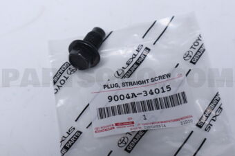 9004A34015 PLUG  STRAIGHT SCREW