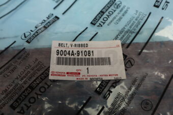 9004A91081 Toyota BELT, V-RIBBED
