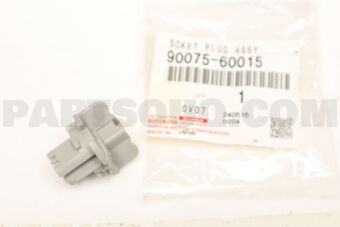 9007560015 Toyota SOCKET AND WIRE, REAR LAMP