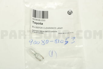 9008081053 BULB(FOR CLEARANCE LAMP)