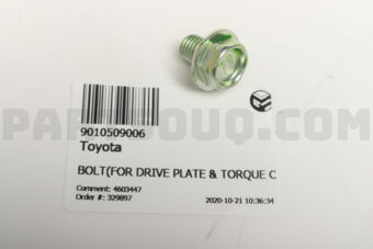 9010509006 BOLT(FOR DRIVE PLATE & TORQUE CONV