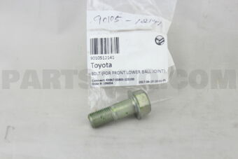 9010512141 BOLT (FOR FRONT LOWER BALL JOINT),