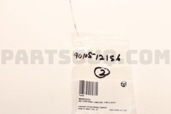 9010512156 Toyota BOLT (FOR FRONT LOWER BALL JOINT), RH/LH