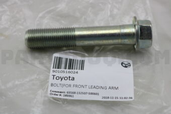 9010516024 BOLT(FOR FRONT LEADING ARM)
