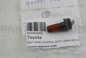 9010908305 BOLT (FOR CONTROL SHIFT LEVER RETA