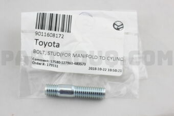 9011608172 BOLT, STUD(FOR MANIFOLD TO CYLINDE