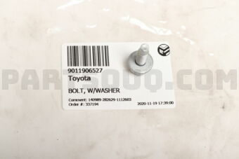 9011906527 BOLT, W/WASHER
