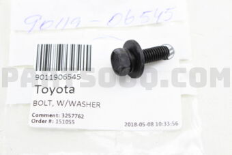 9011906545 BOLT, W/WASHER