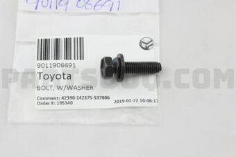 9011906691 Toyota BOLT, W/WASHER