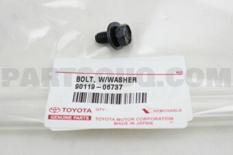 9011906737 BOLT, W/WASHER