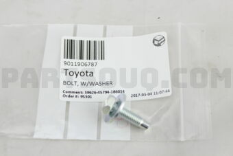 9011906787 BOLT, W/WASHER