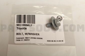 9011906817 BOLT, W/WASHER