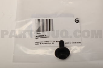 9011906830 BOLT  W/WASHER