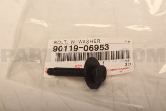 9011906953 BOLT, W/WASHER