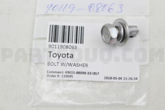 9011908063 BOLT W/WASHER