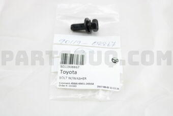 9011908867 BOLT W/WASHER