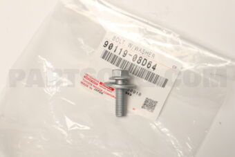 9011908D64 Toyota BOLT, W WASHER