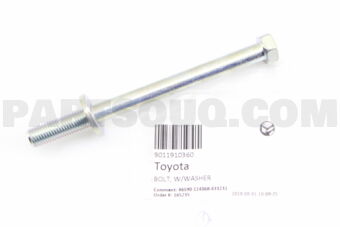 9011910360 BOLT, W/WASHER