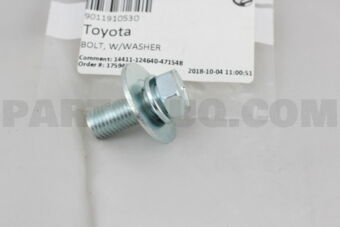 9011910530 BOLT, W/WASHER