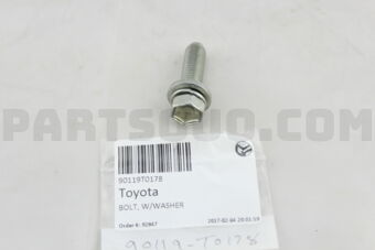 90119T0178 BOLT, W/WASHER