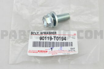 90119T0194 Toyota BOLT, W/WASHER