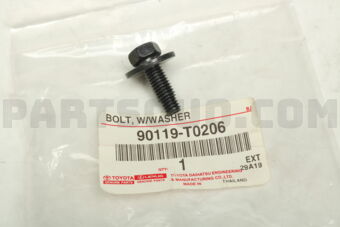 90119T0206 BOLT W/WASHER