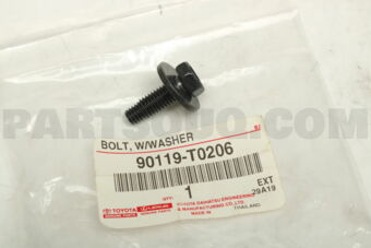 90119T0206 BOLT W/WASHER
