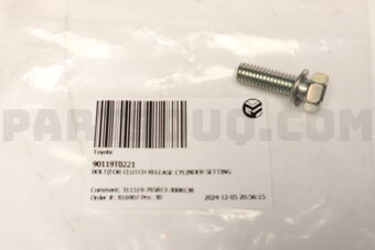 90119T0221 BOLT(FOR CLUTCH RELEASE CYLINDER SETTING)