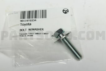 90119T0334 BOLT  W/WASHER