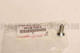 90148T0015 Toyota SCREW,HEXALOBULAR