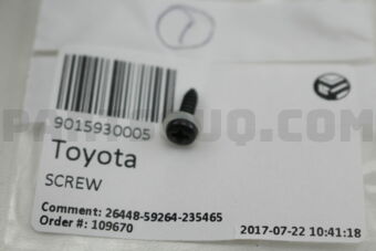 9015930005 SCREW