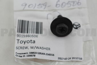 9015960506 SCREW, W/WASHER