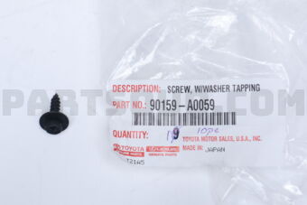 90159A0059 SCREW  W/WASHER